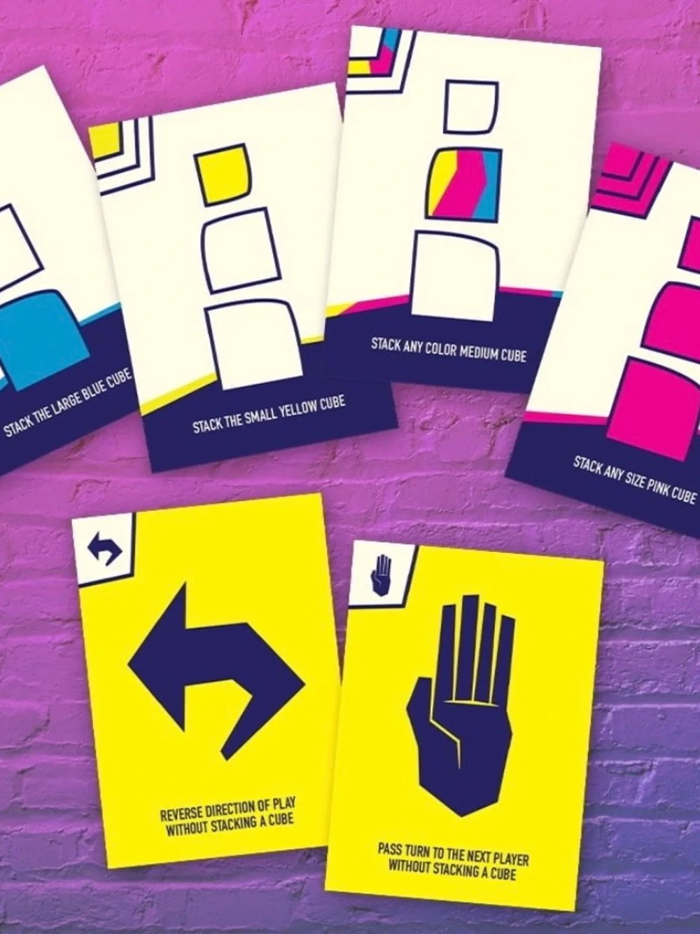 The OP Games Wonky Party Game w/ Cubes, Ages 8-11, 1+ Players,
